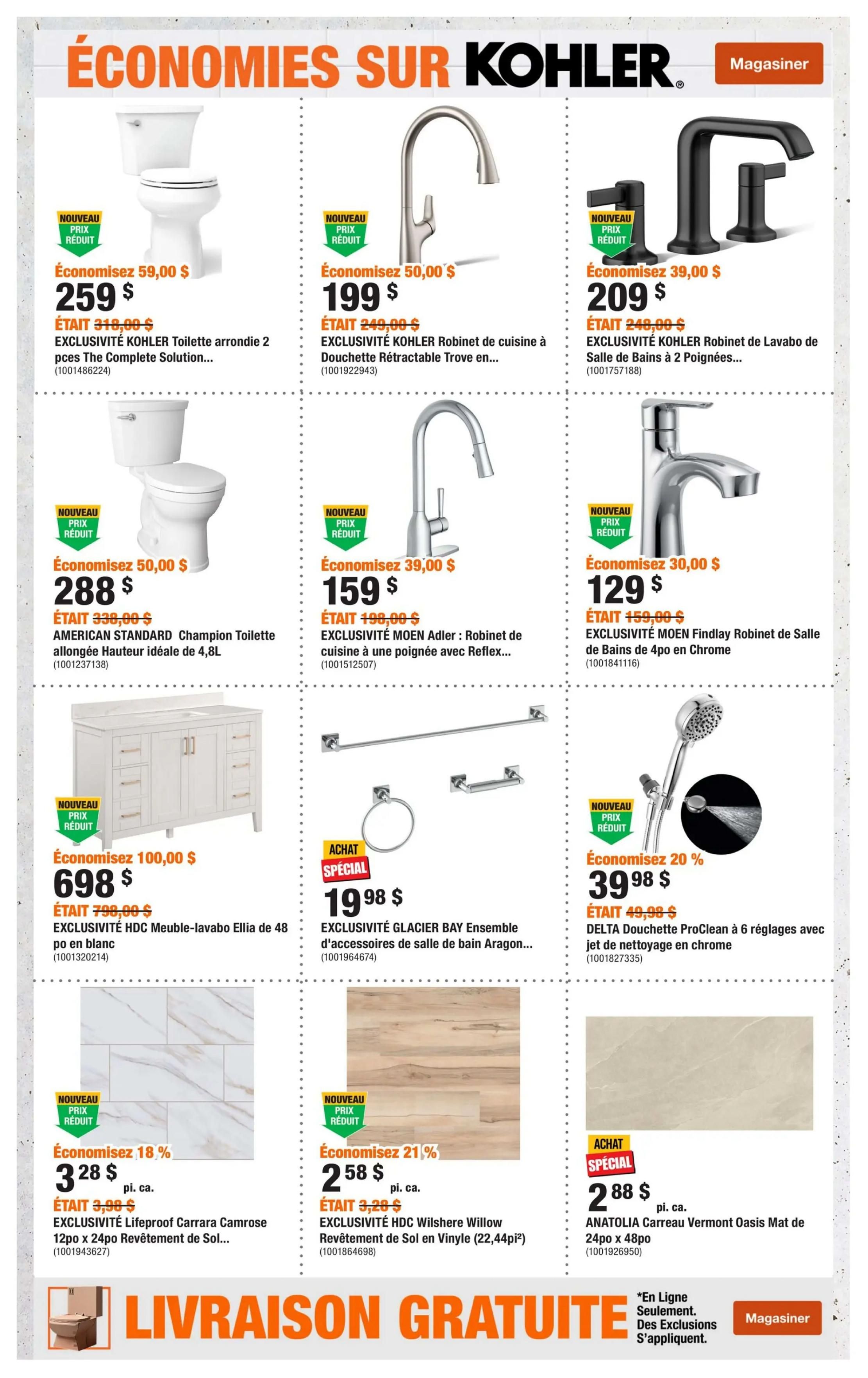 Home Depot - Quebec - Flyer Specials - Valid from October 8 to 21, 2026 - Page 4