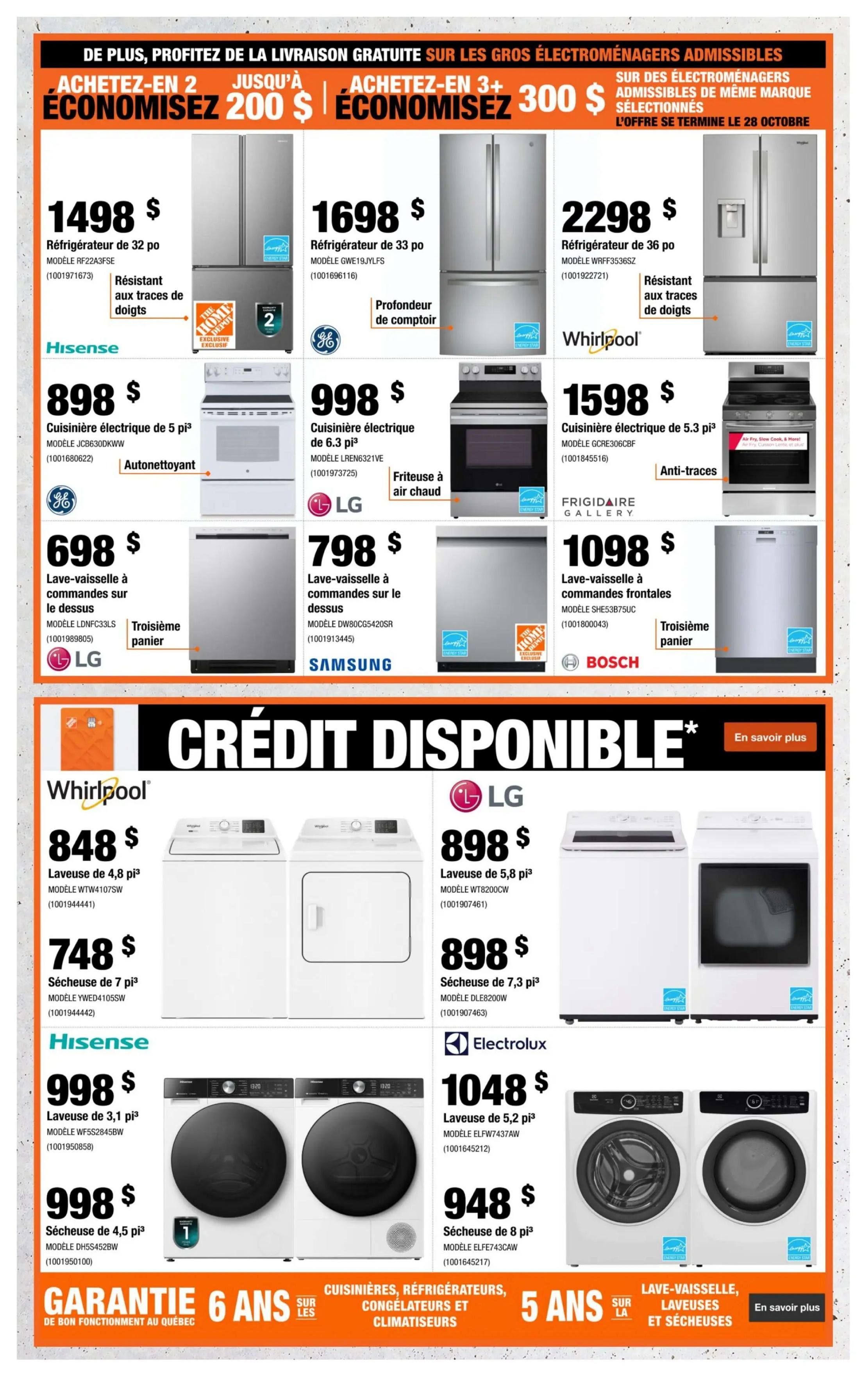 Home Depot - Quebec - Flyer Specials - Valid from October 8 to 21, 2026 - Page 6