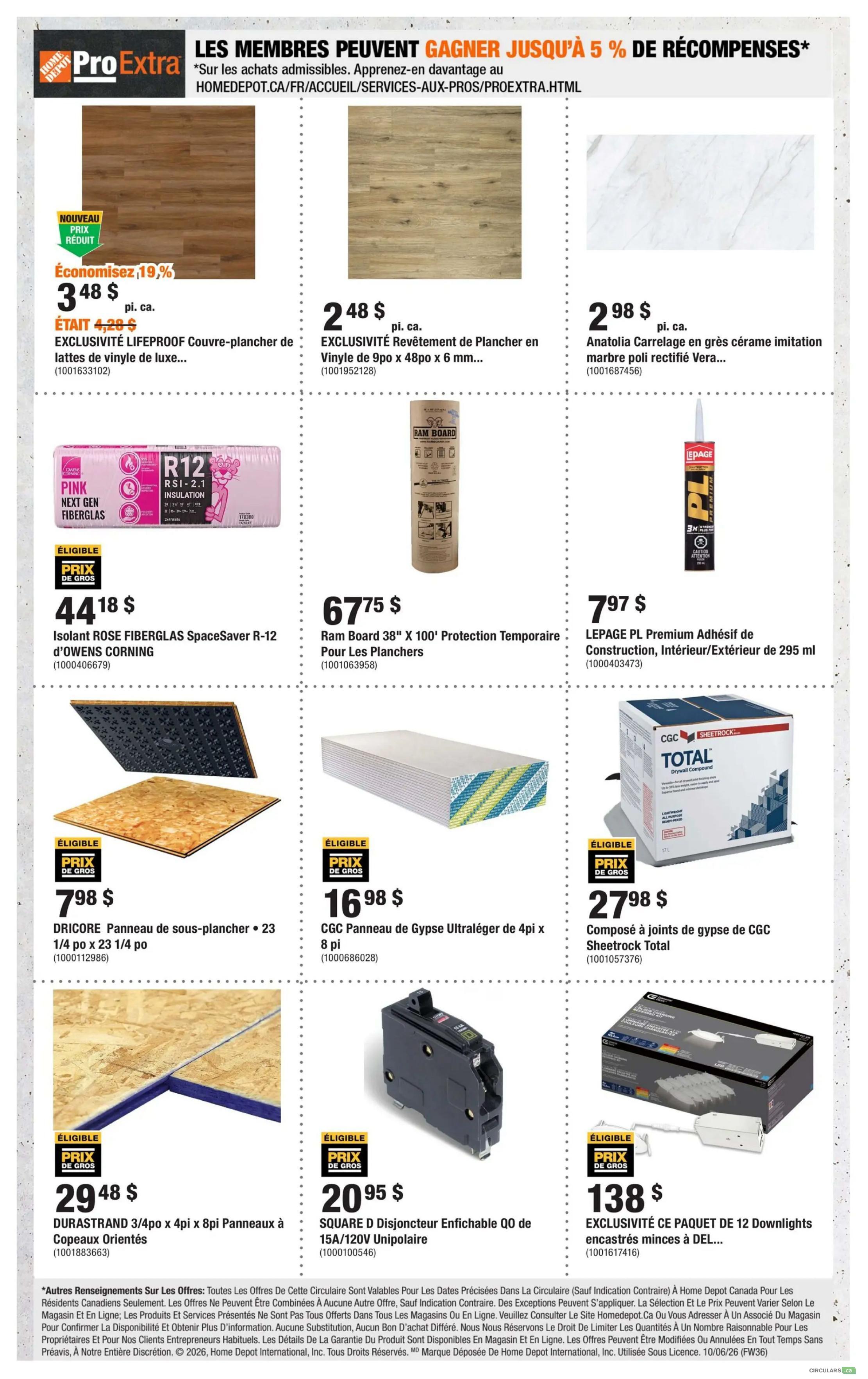 Home Depot - Quebec - Flyer Specials - Valid from October 8 to 21, 2026 - Page 8