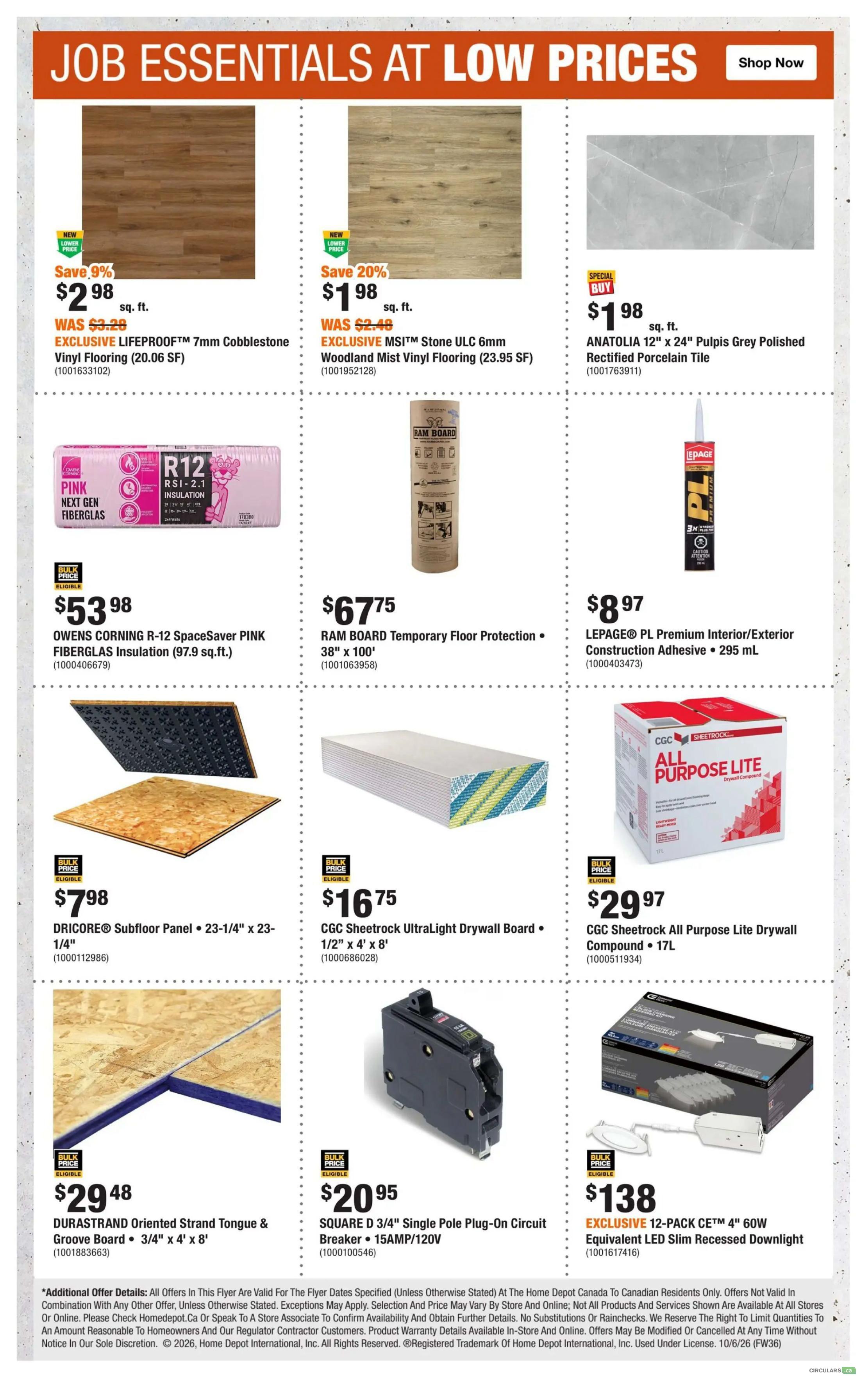 Home Depot - Ontario - Flyer Specials - Valid from October 8 to 21, 2026 - Page 8
