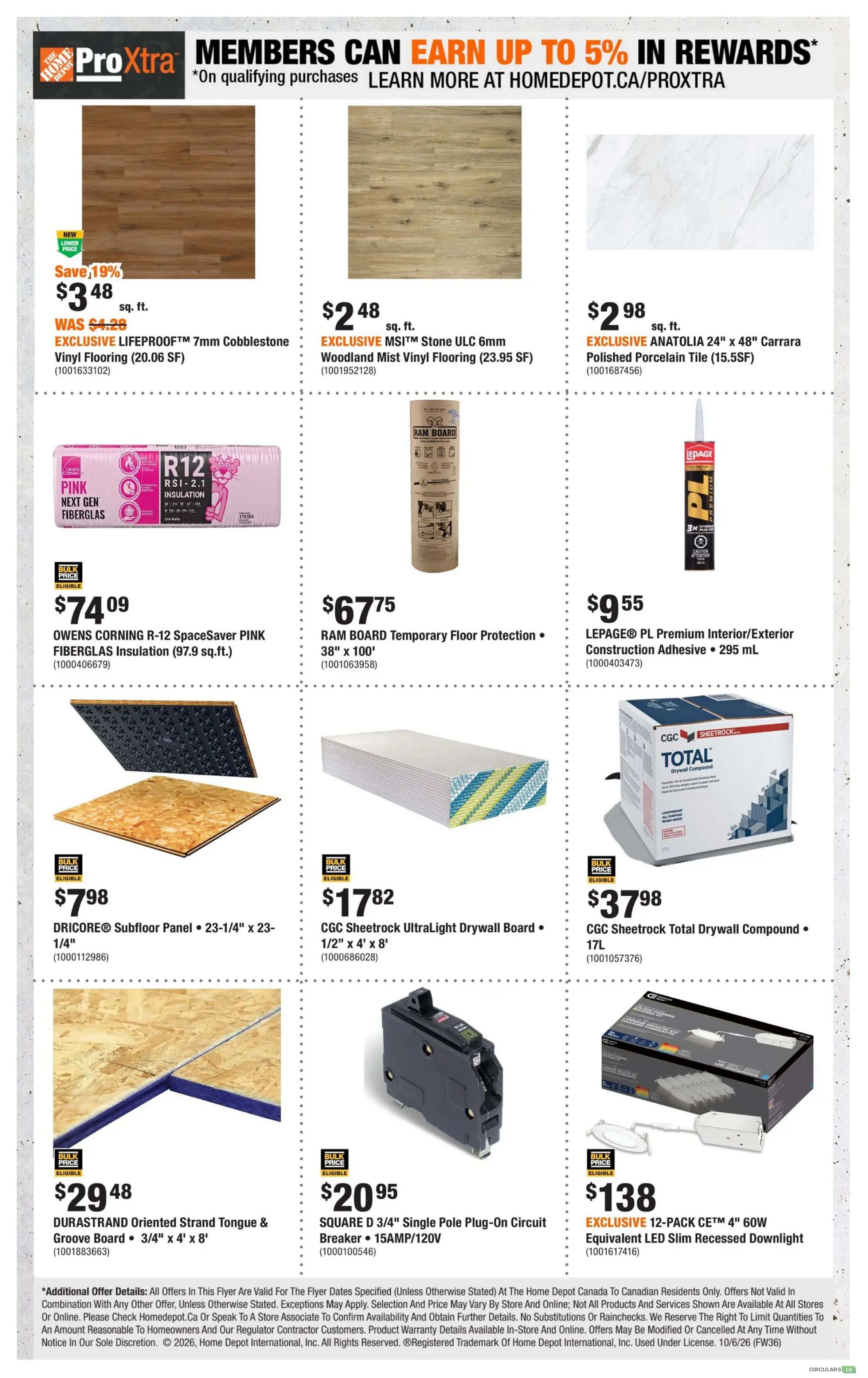 Home Depot - Atlantic Canada - Flyer Specials - Valid from October 8 to 21, 2026 - Page 8