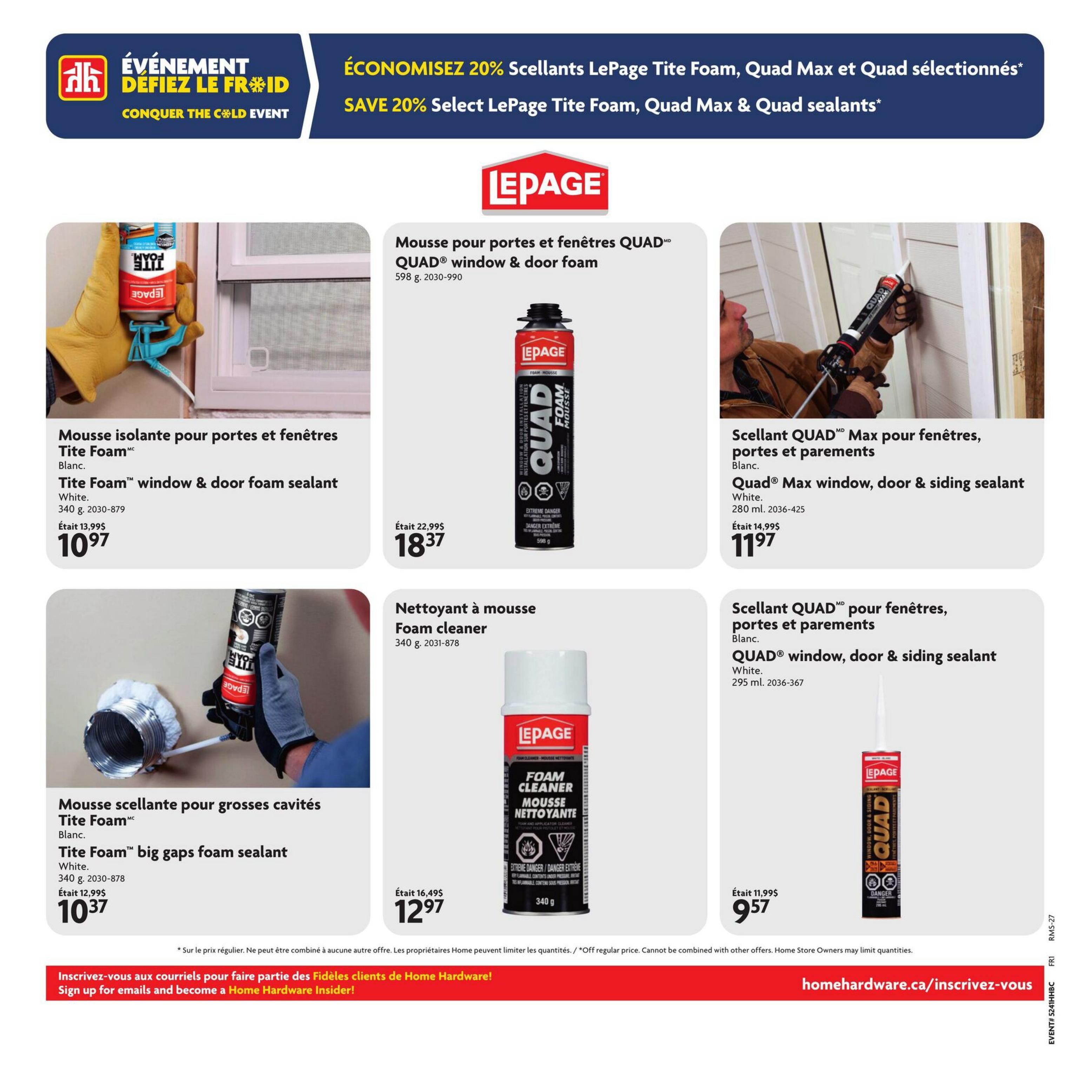 Home Hardware - Quebec - Building Centre - Valid from October 8 to 21, 2026 - Page 12