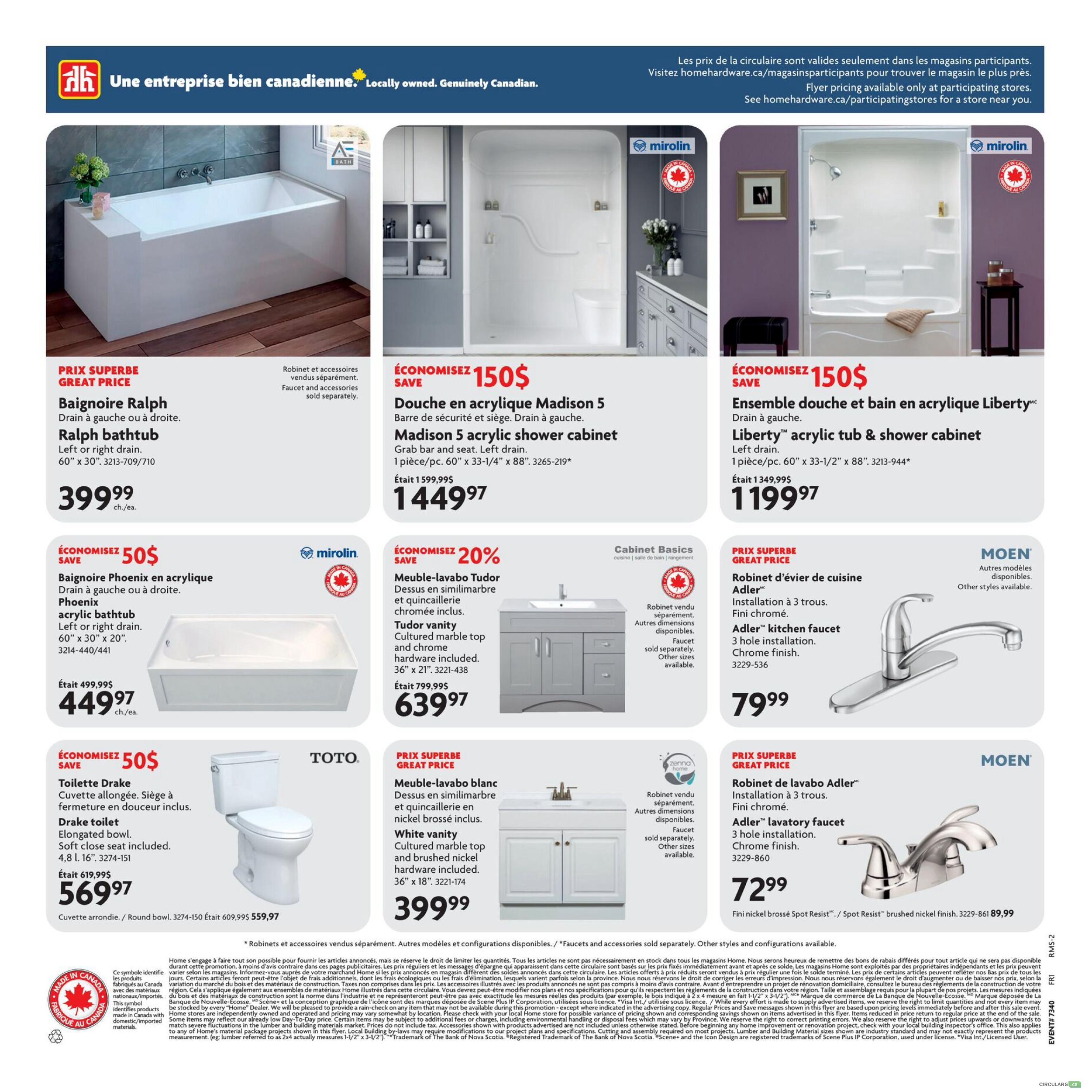 Home Hardware - Quebec - Ultimate Bath Sale - Valid from October 1 to 28, 2026 - Page 8