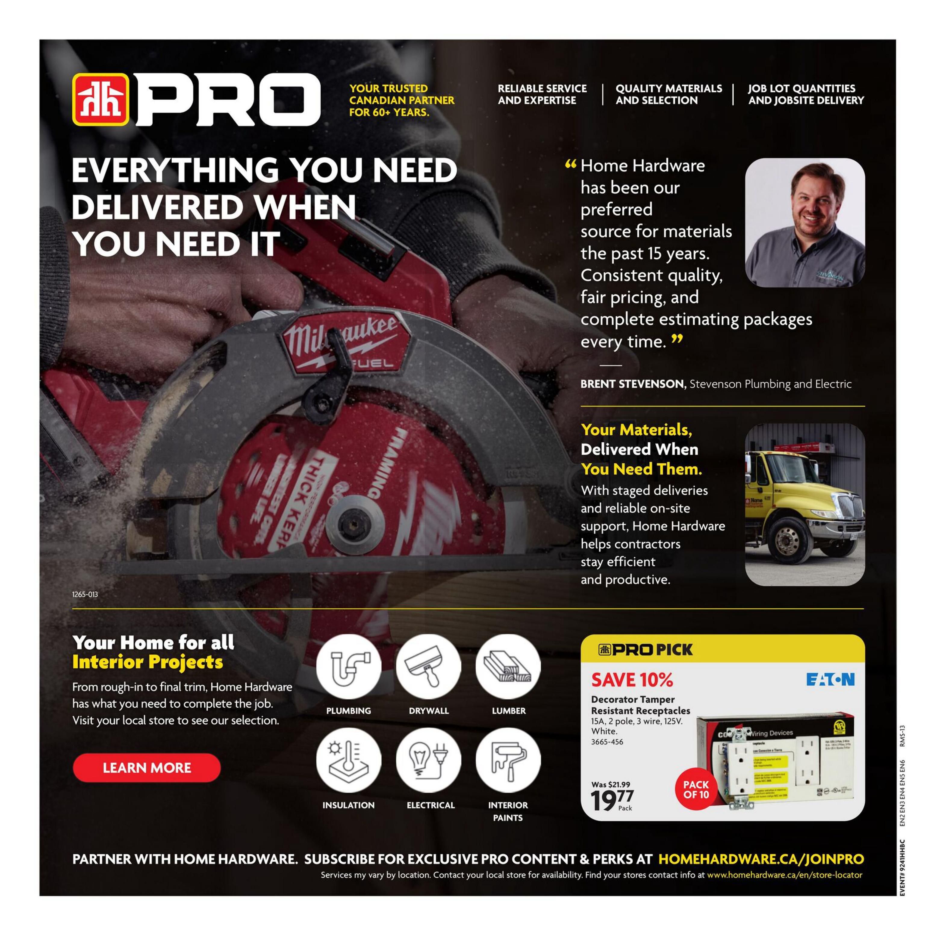 Home Hardware - Atlantic - Building Centre - Valid from October 8 to 21, 2026 - Page 25
