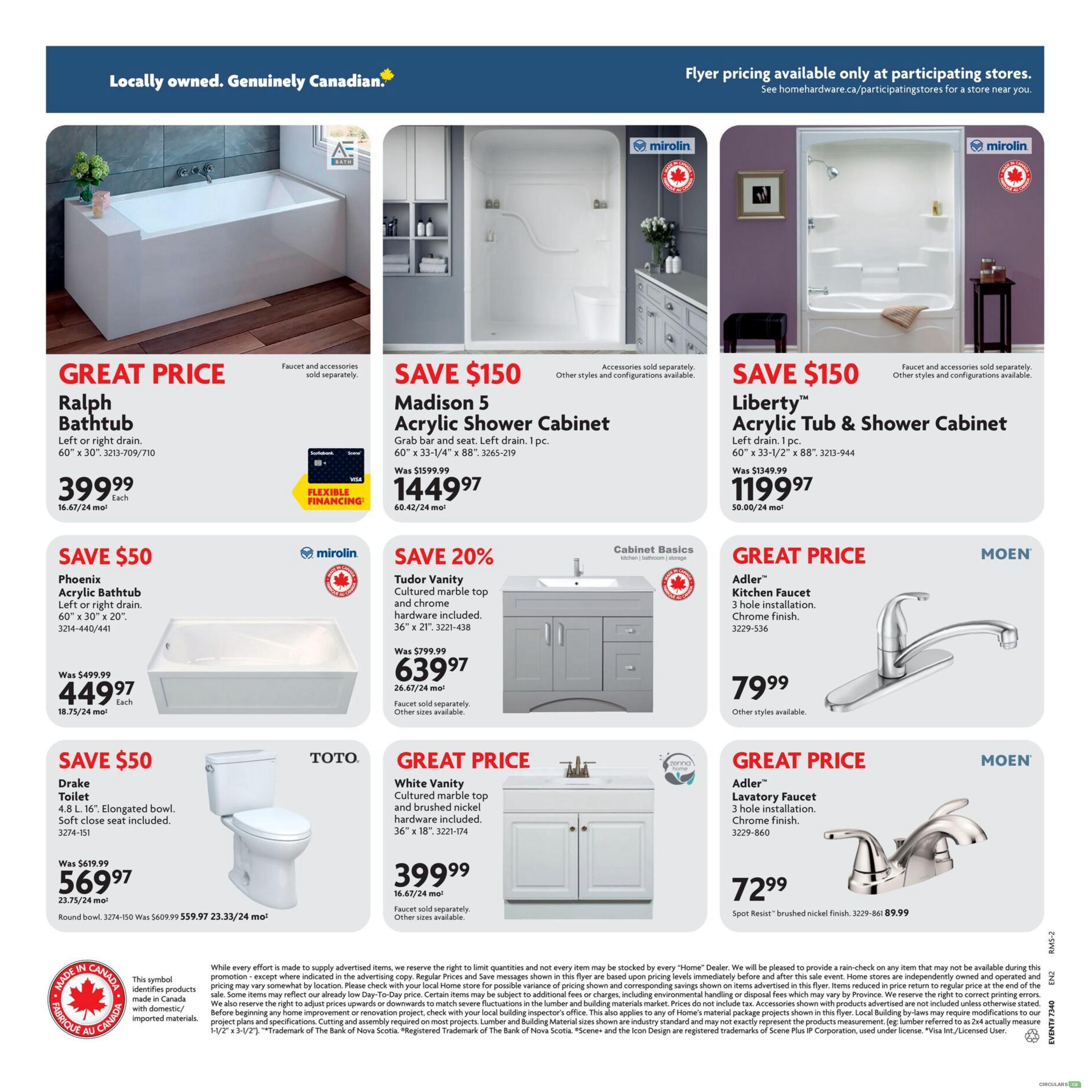 Home Hardware - Atlantic - Ultimate Bath Sale - Valid from October 1 to 28, 2026 - Page 8