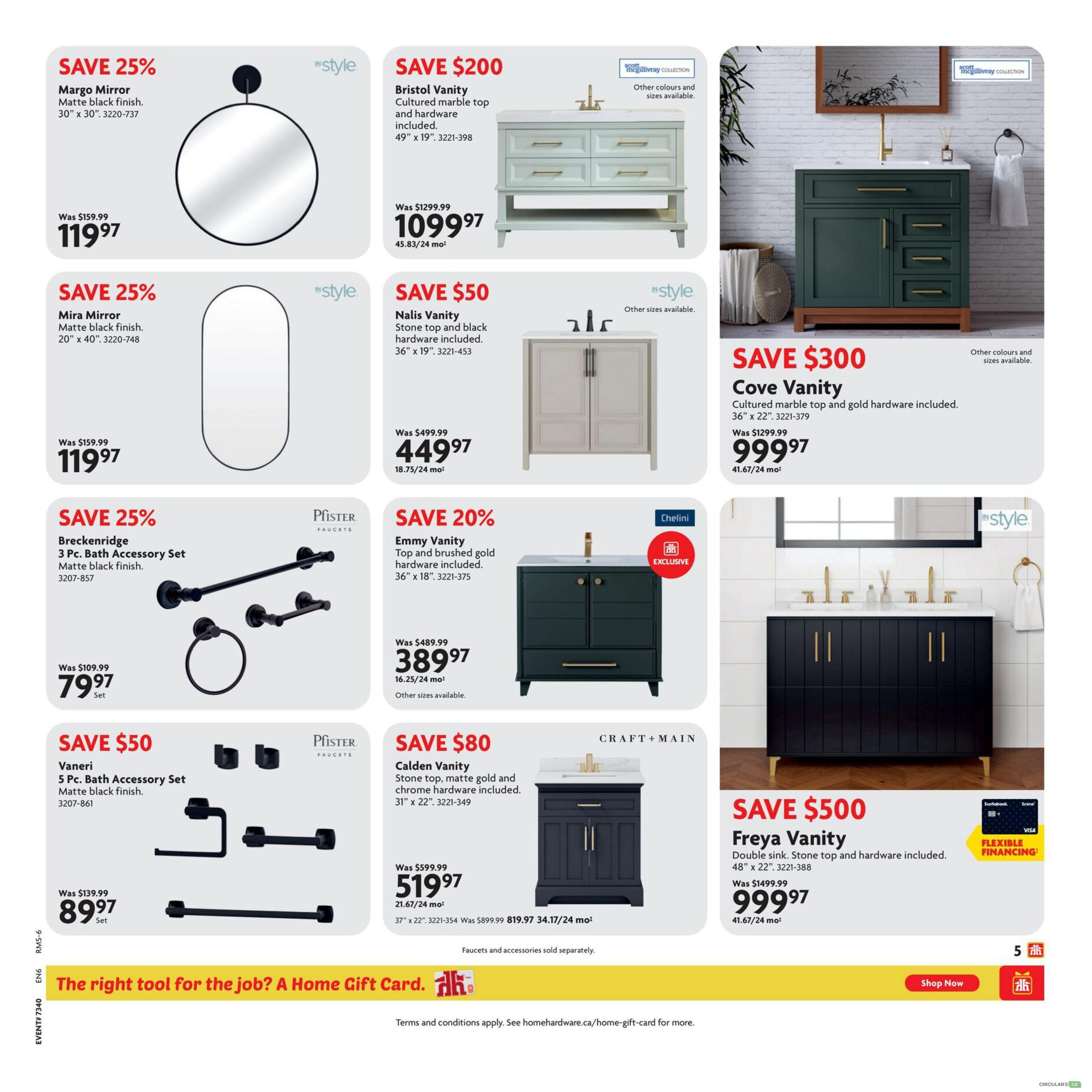 Home Hardware - Ontario - Ultimate Bath Sale - Valid from October 1 to 28, 2026 - Page 5