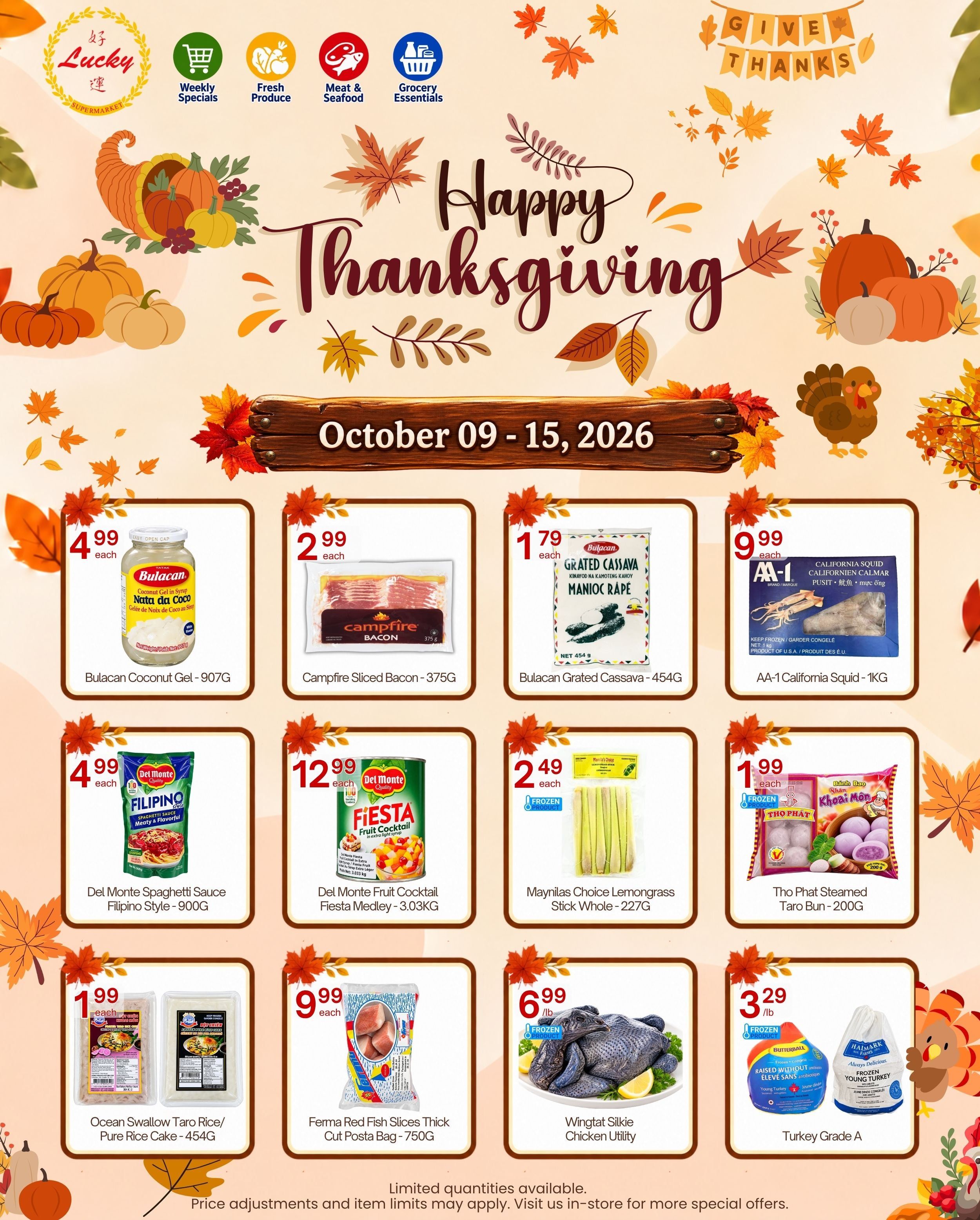 Lucky Supermarket - Winnipeg - Weekly Flyer Specials - Valid from October 9 to 15, 2026 - Page 3