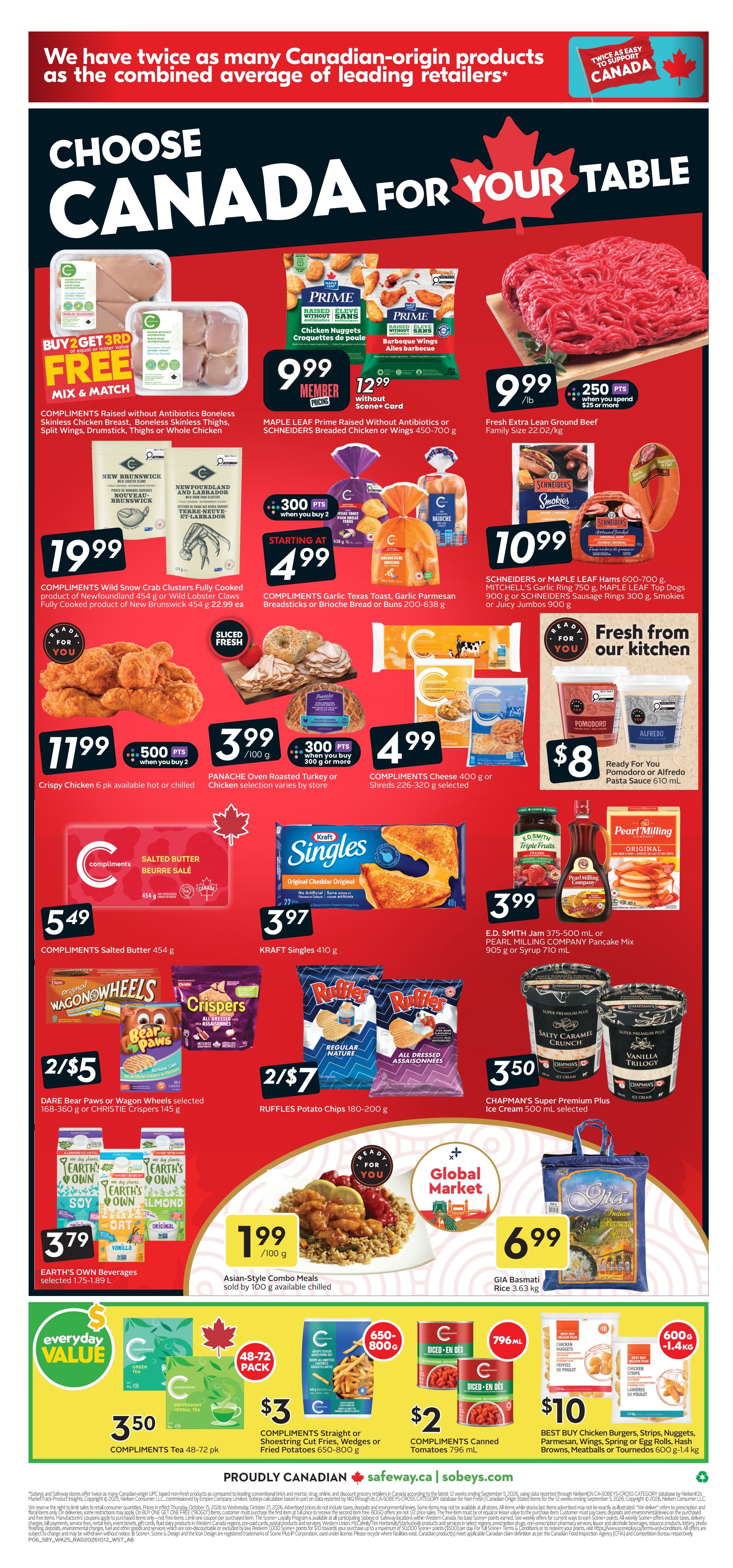 Safeway - Alberta - Weekly Flyer Specials - Valid from October 15 to 21, 2026 - Page 2