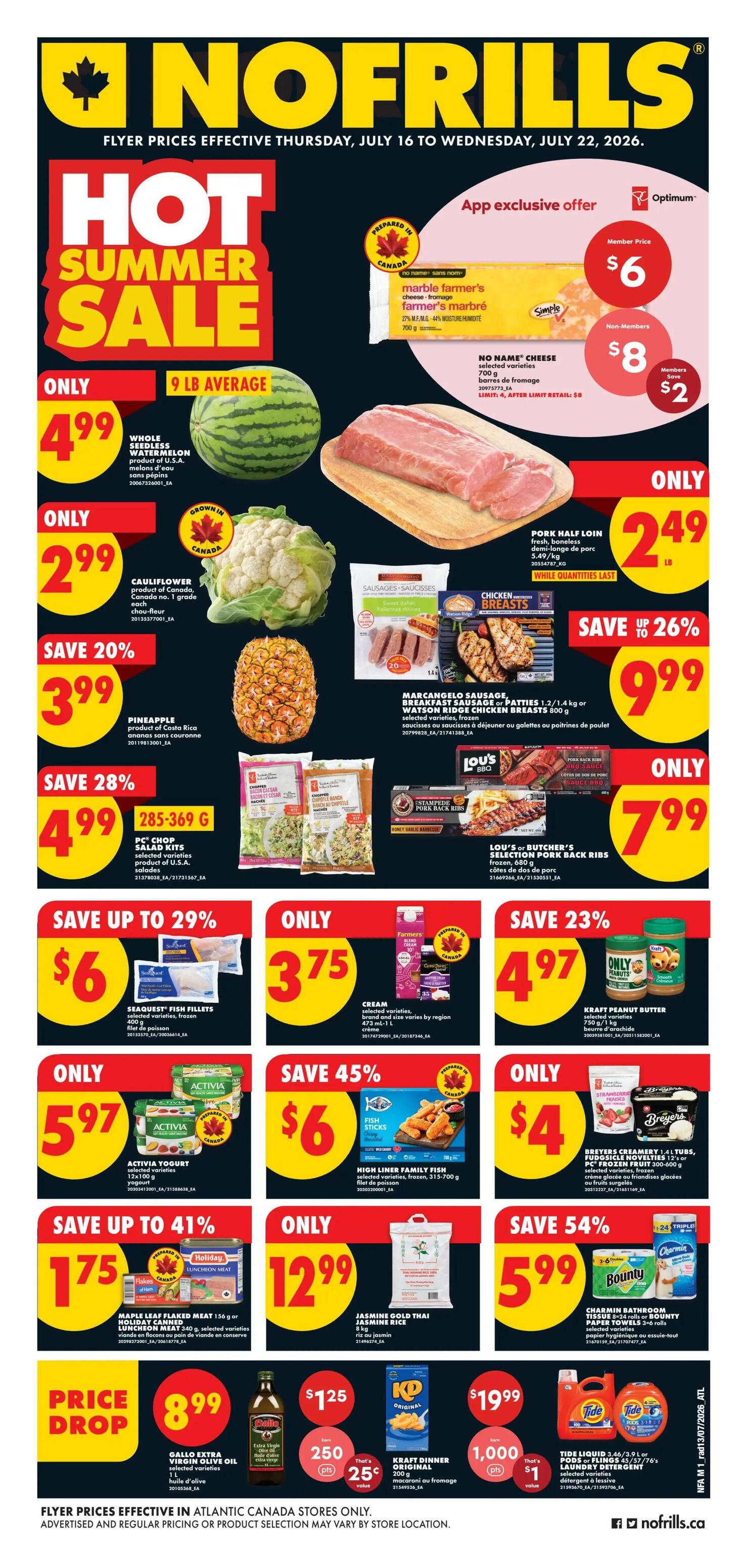No Frills - Atlantic Canada
