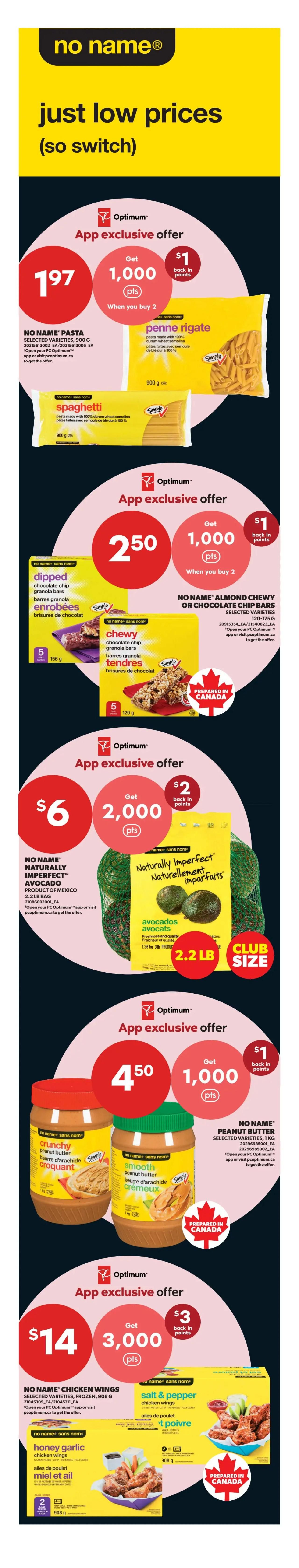 Real Canadian Superstore Ontario flyer, page 2. Featuring Topline Farms produce grown in Canada. Save 50% on Beefsteak Tomatoes, priced at $1.49 per lb. Also, save 54% on Farmer's Market Mini Cucumbers, 11's, priced at $2.75 each. Both products are from Ontario, Canada.