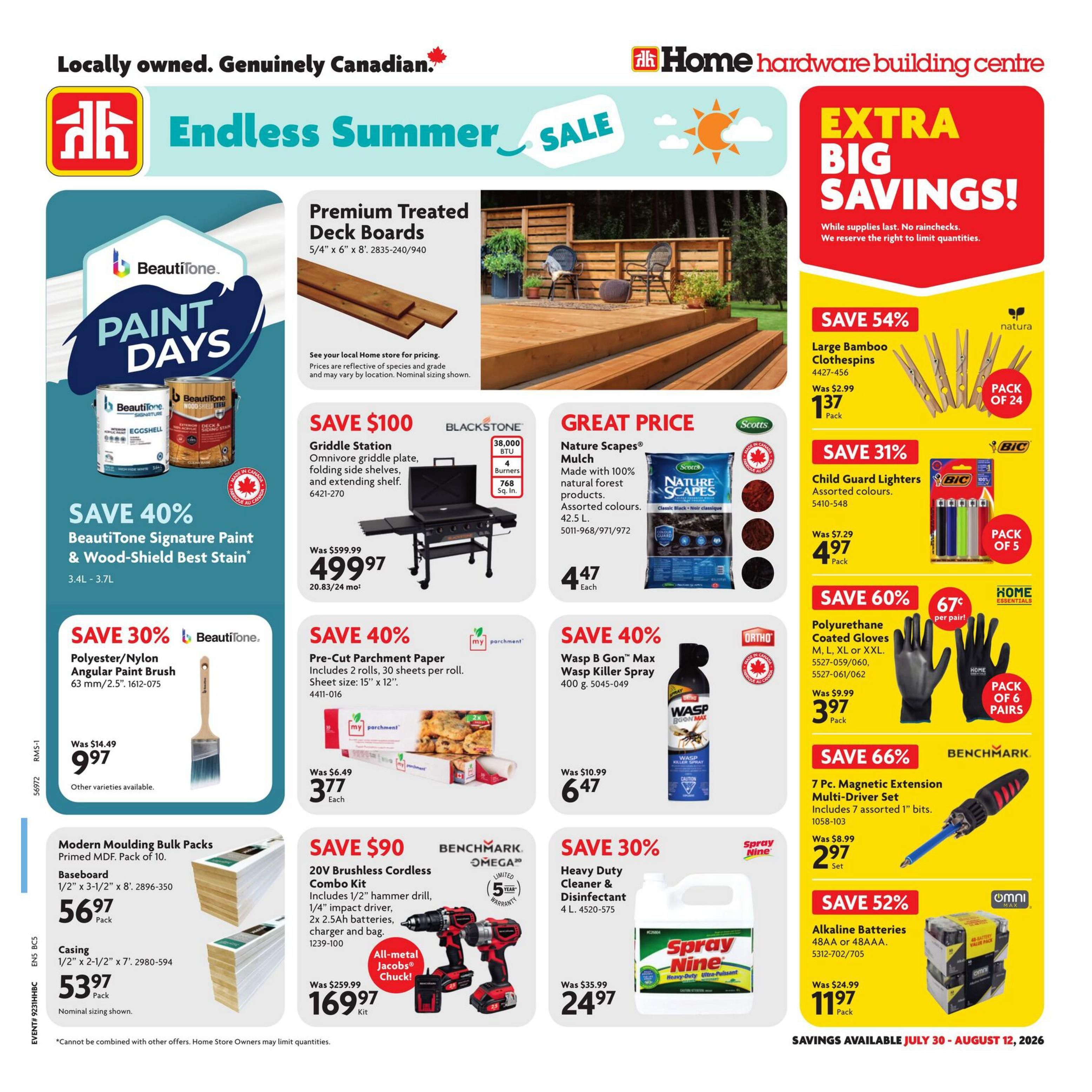 Home Hardware - British Columbia - Building Centre Flyer