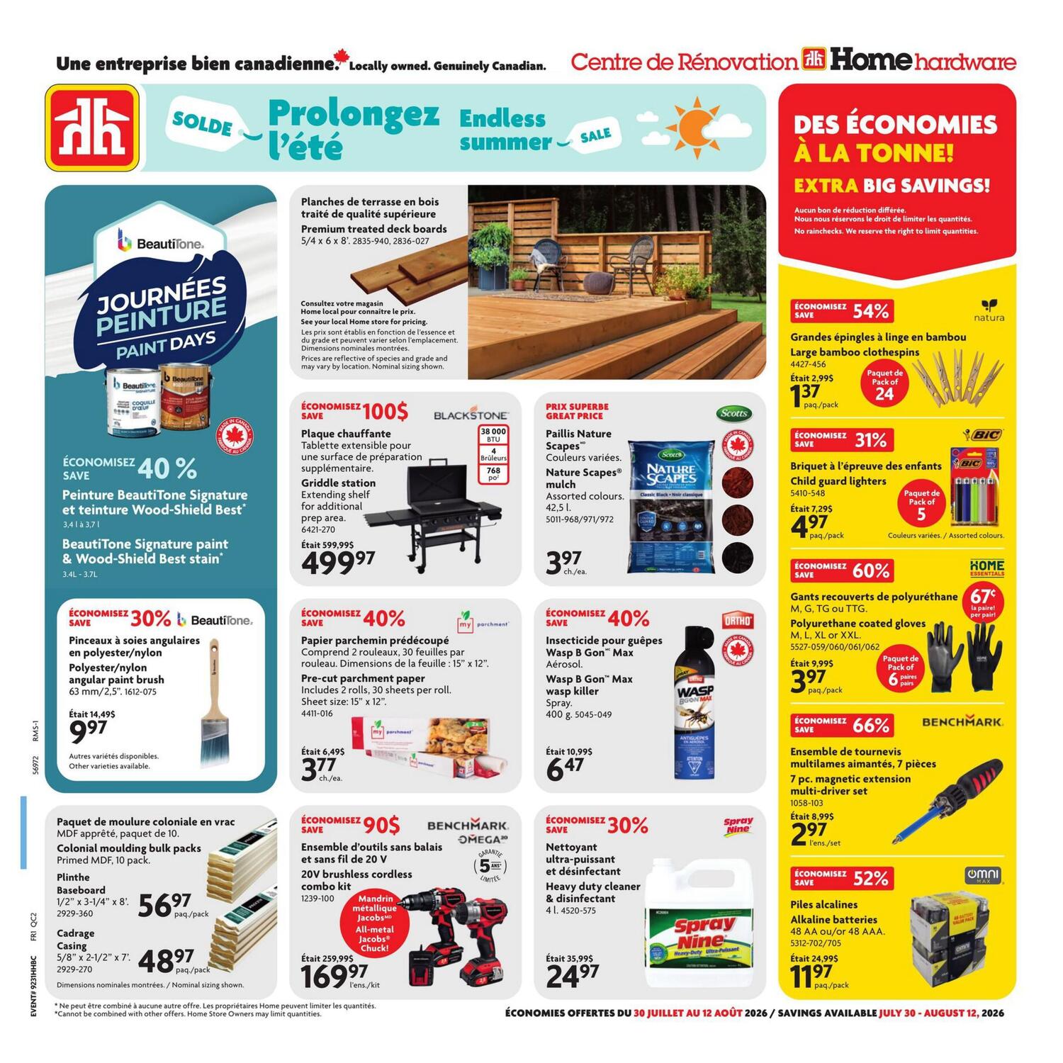 Home Hardware - Quebec - Building Centre Flyer