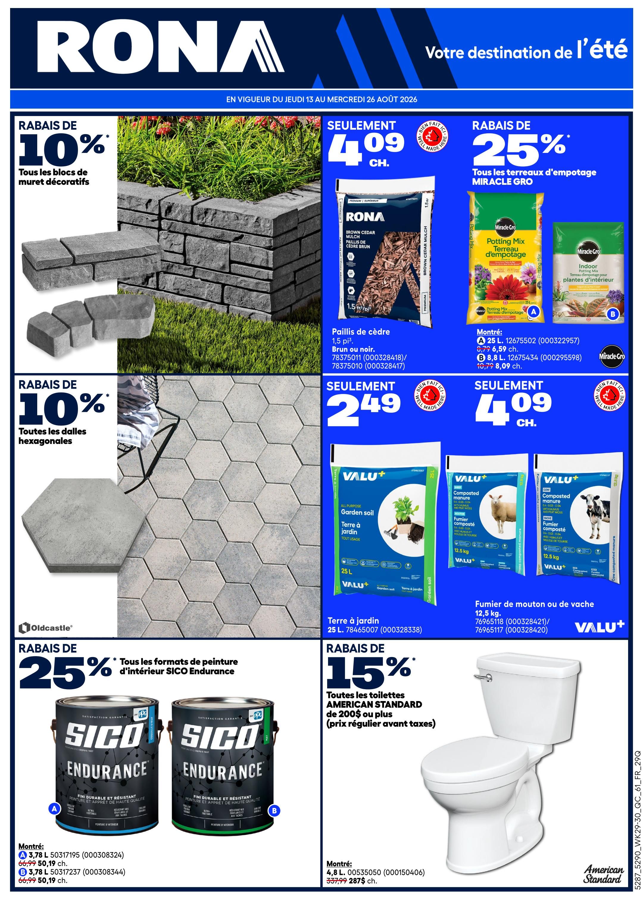 Rona - Quebec