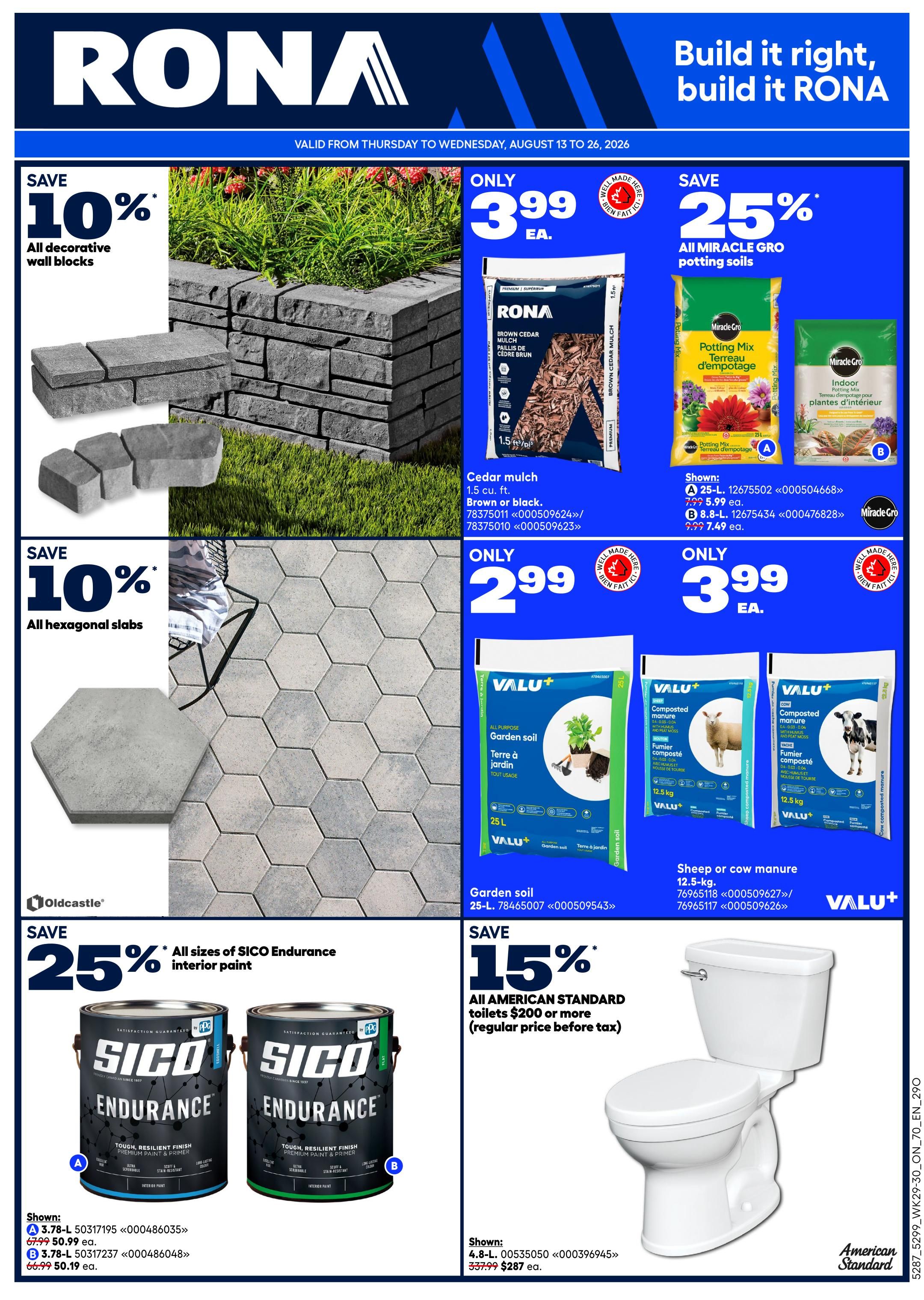 Rona - Ontario