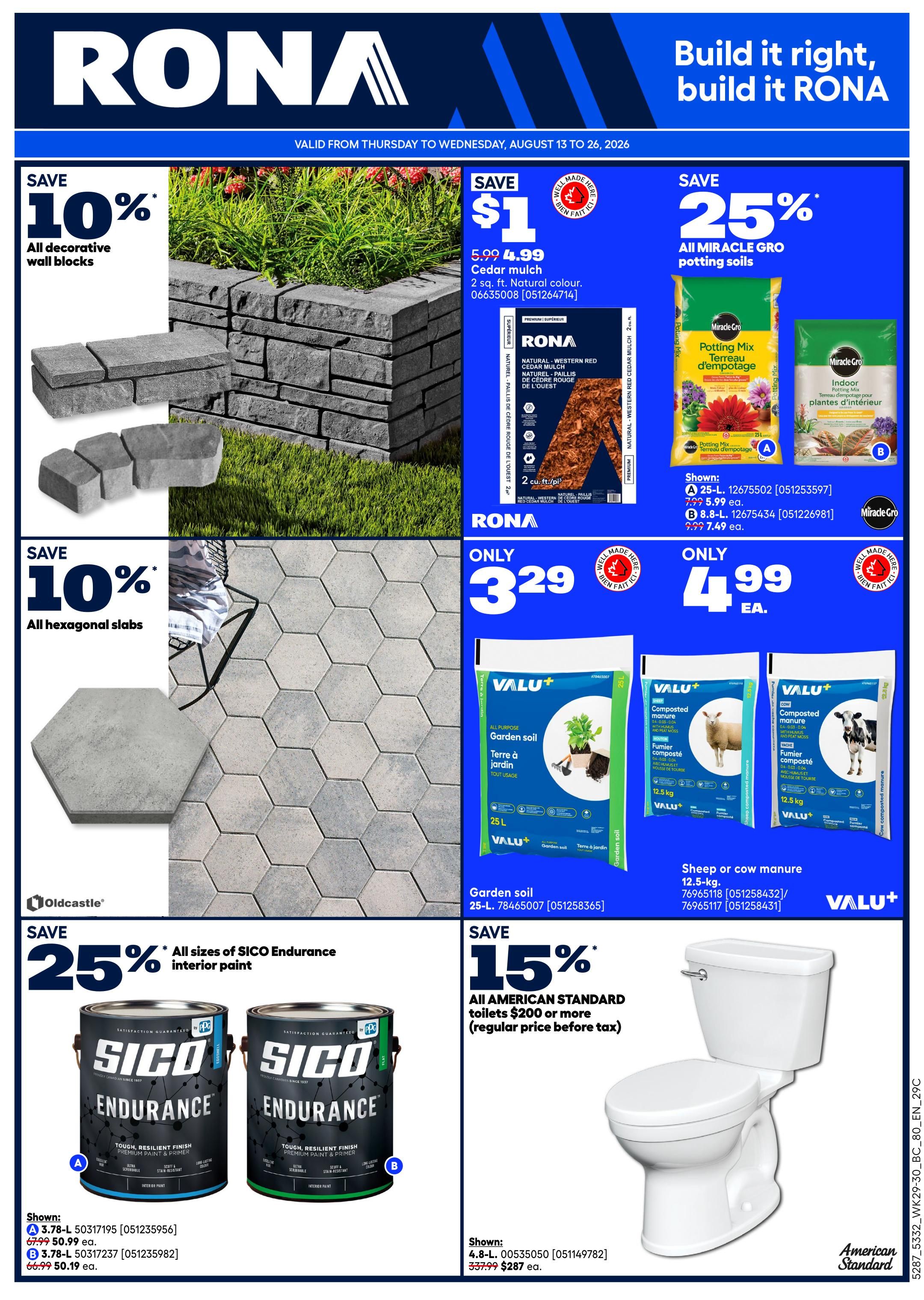 Rona - Western Canada