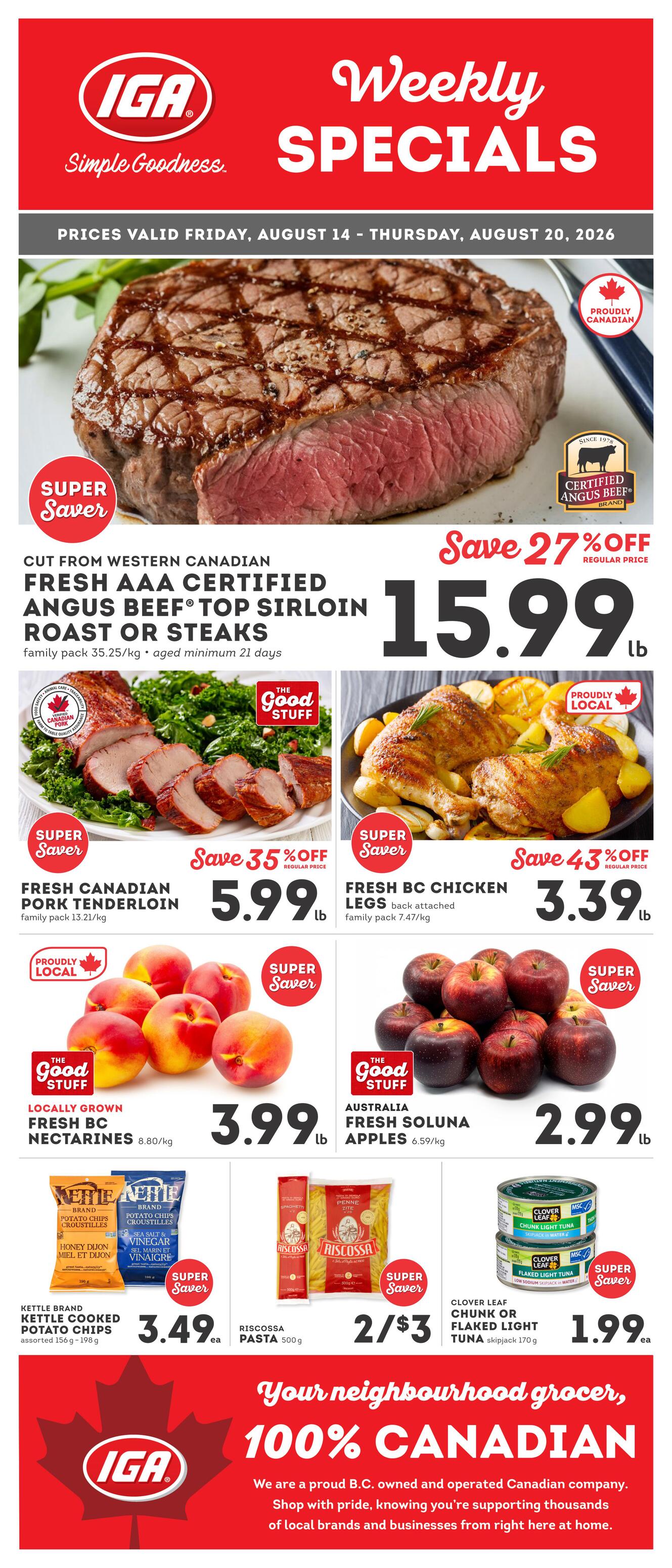IGA - British Columbia