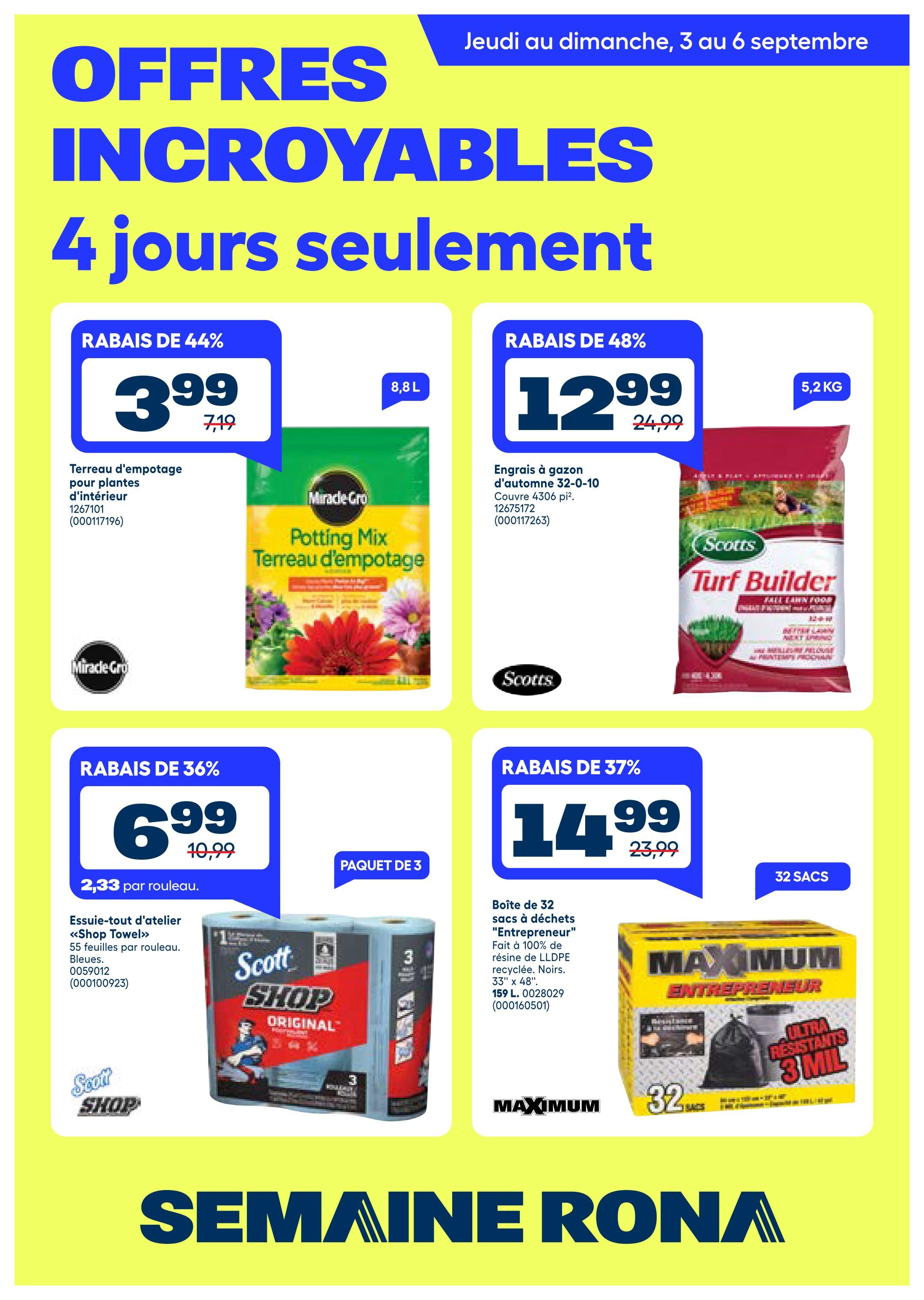 Rona - Quebec