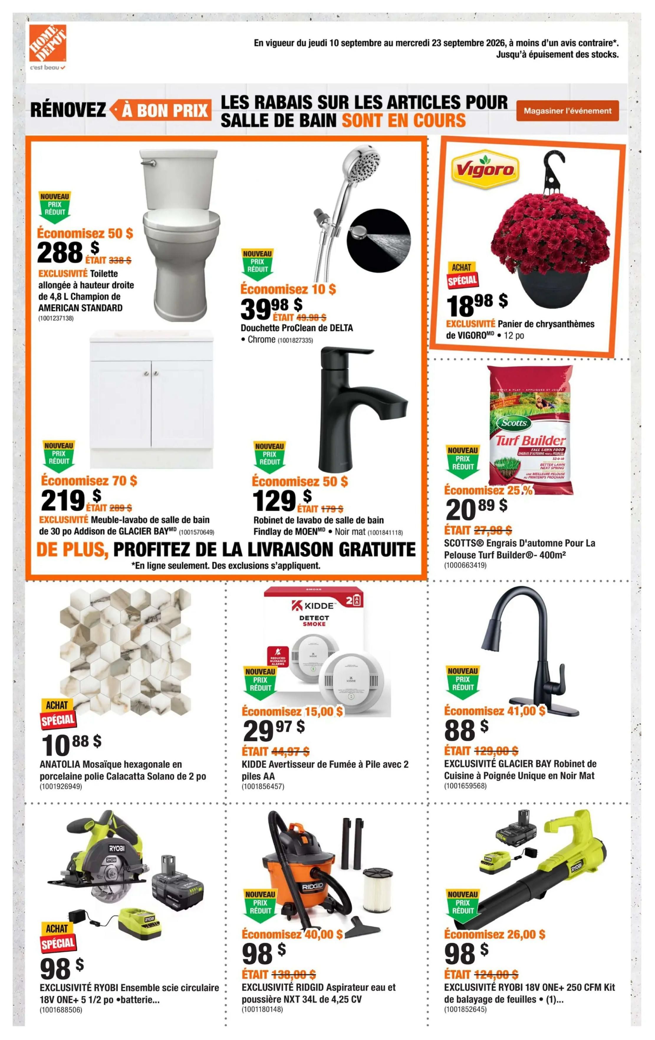 Home Depot - Quebec
