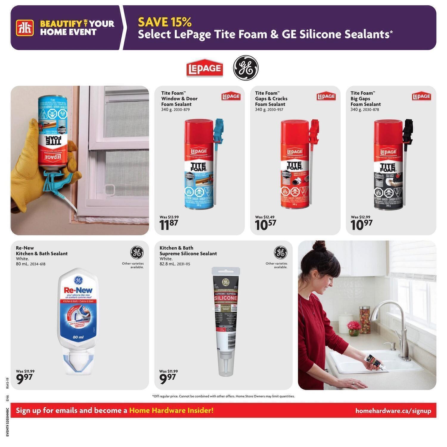 Home Hardware Flyer