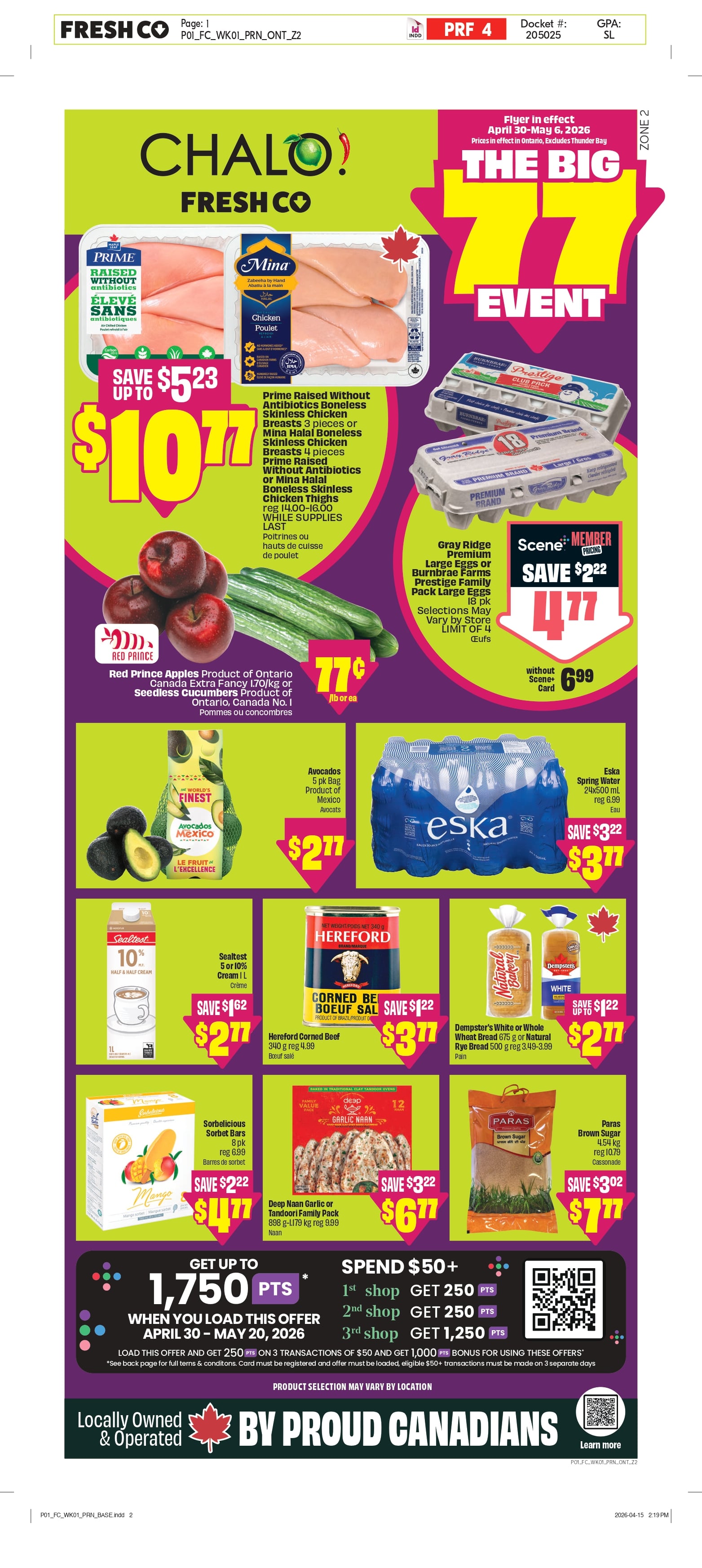 Chalo! Freshco Flyer