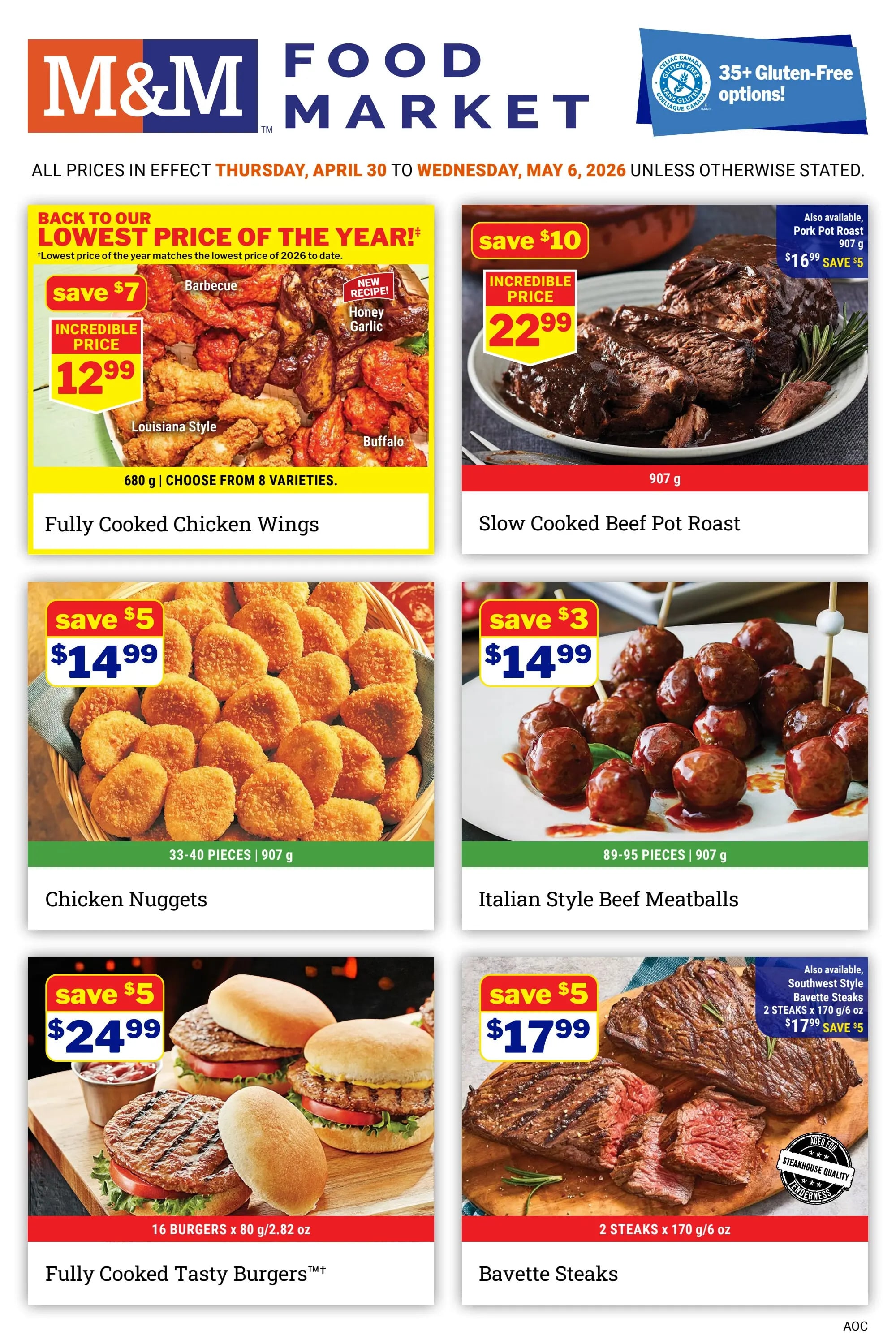 M&M Meats Flyer