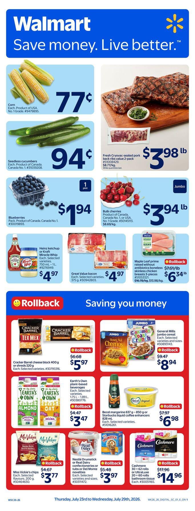 Walmart Flyer (ON)