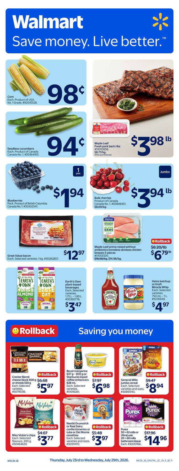 Walmart Flyer (West)