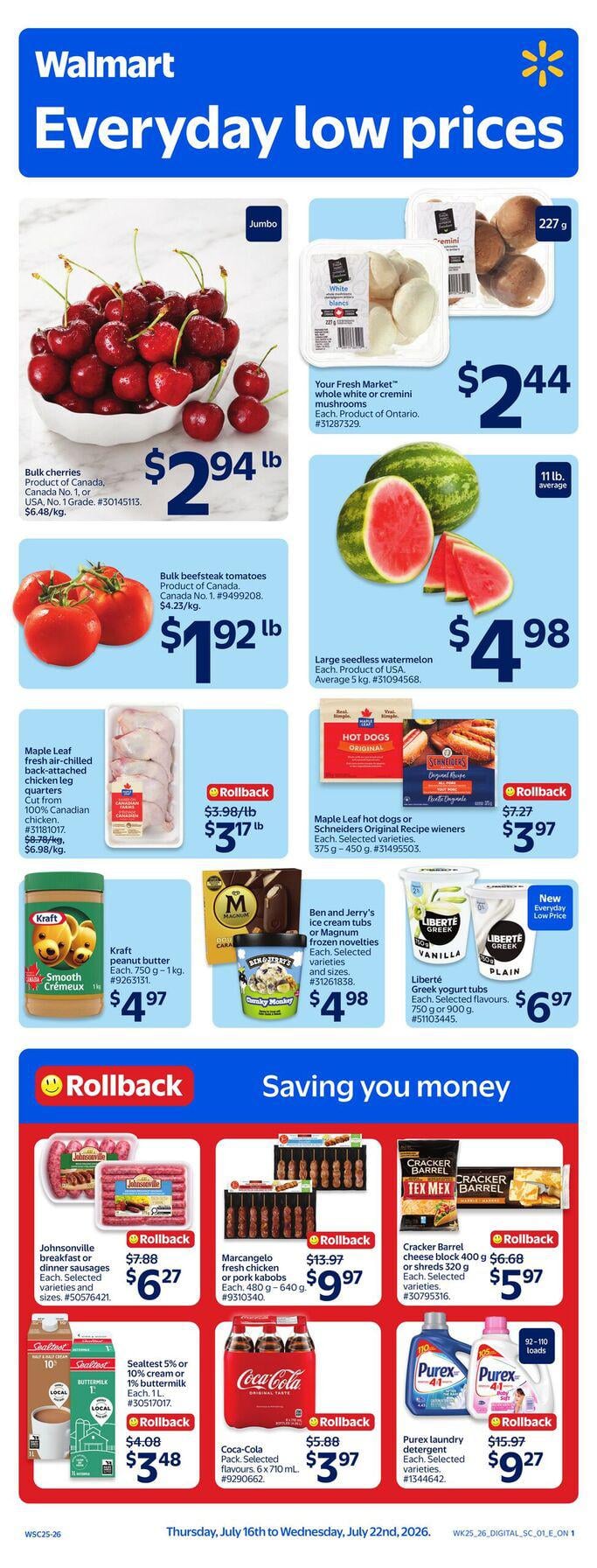 Walmart Flyer Deals (ON)