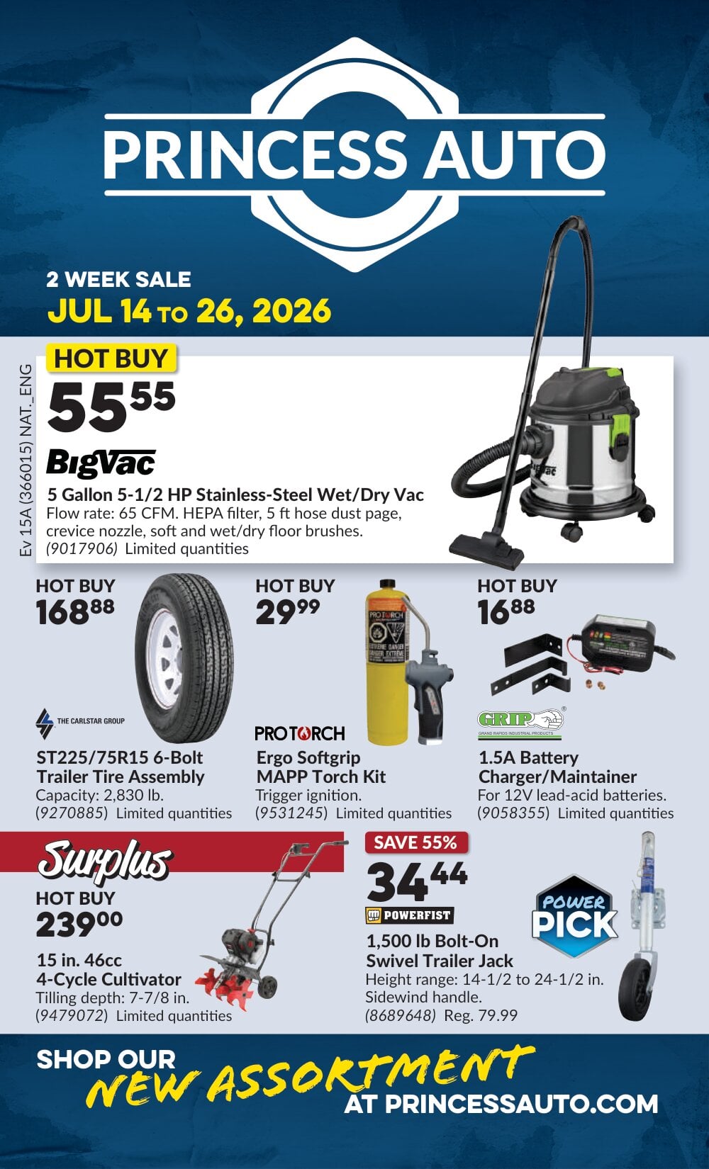 Princess Auto Flyer