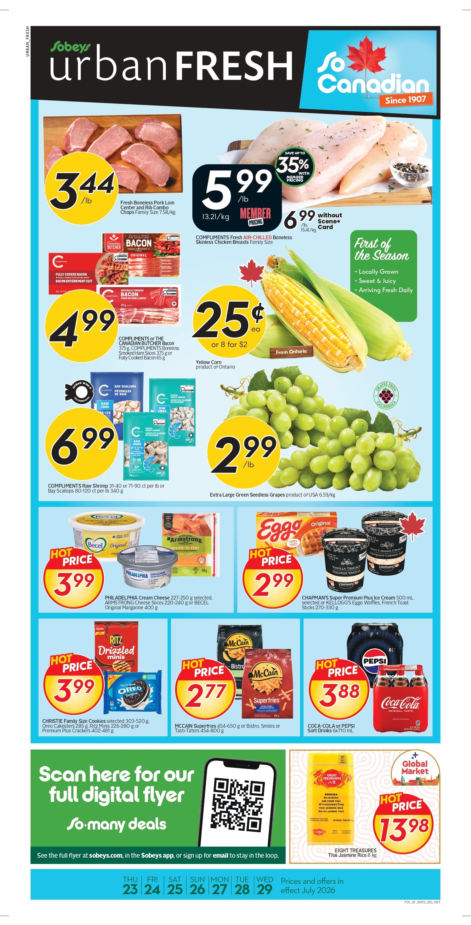 Sobeys Urban Fresh Flyer